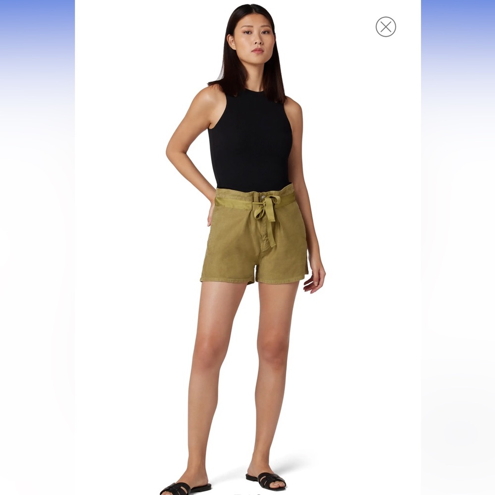 Hudson Jeans Paperbag Waist Shorts